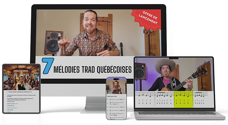 Cours Harmonica Trad Québécois