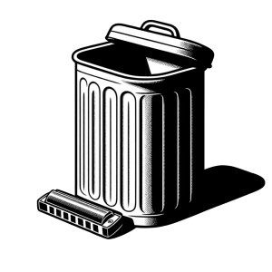 Jeter-Harmonica-poubelle-Harmonica-Vaudeville